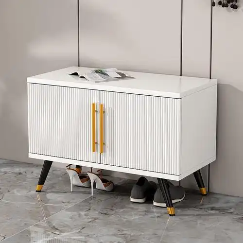 换鞋凳入门可坐可收纳鞋柜卡座鞋柜一体凳穿鞋凳大容量鞋架可定制 包