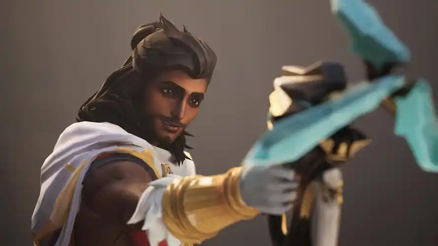 《lol》阿克尚英雄预告 技能简介,黄金矿工飞爪救人