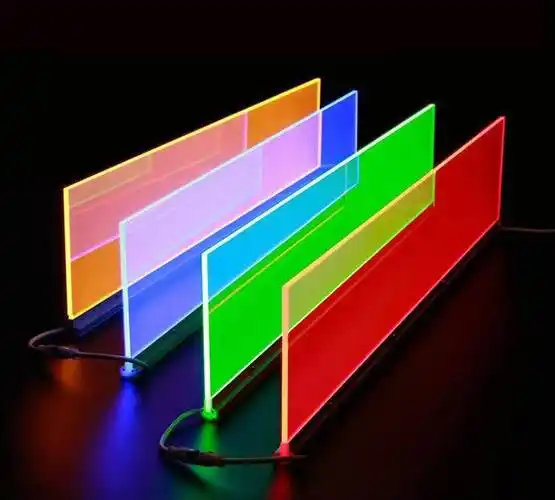 3,亚克力导光板的实际应用