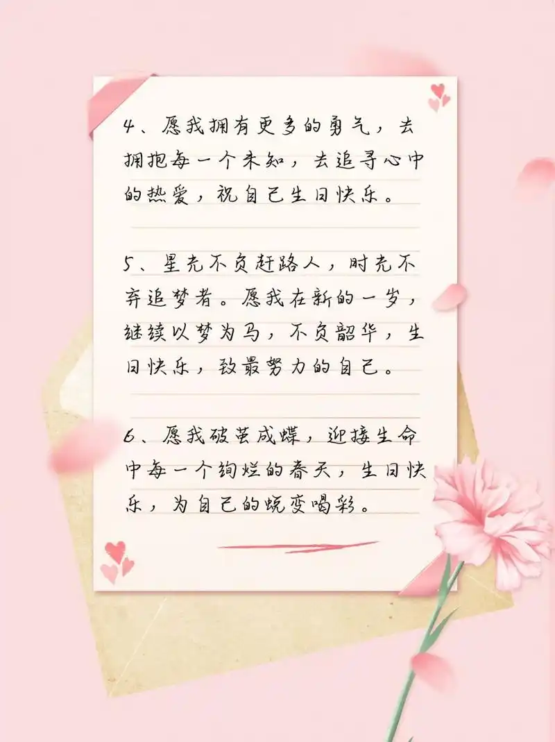 但是,我都照单收下,收罗了一些祝福自己生日快乐的唯美句子,读一读让