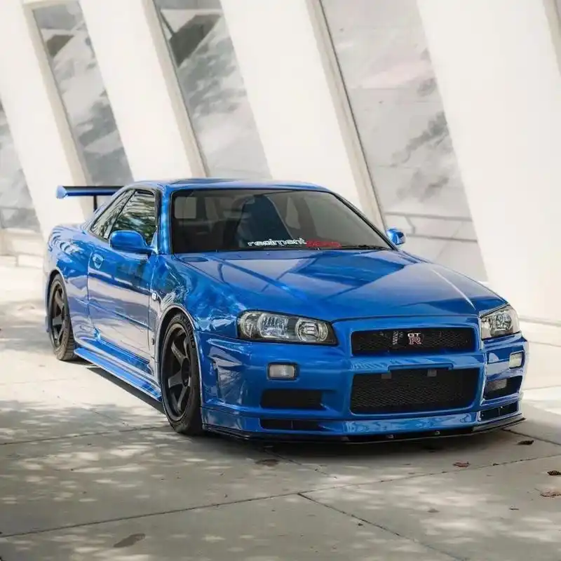 nissan skyline gtr.r34无敌经典#jdm - 抖音