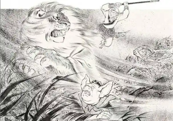 《西游记》中青毛狮子精第二次下界为妖,为何会不认识孙悟空?_菩萨_乌