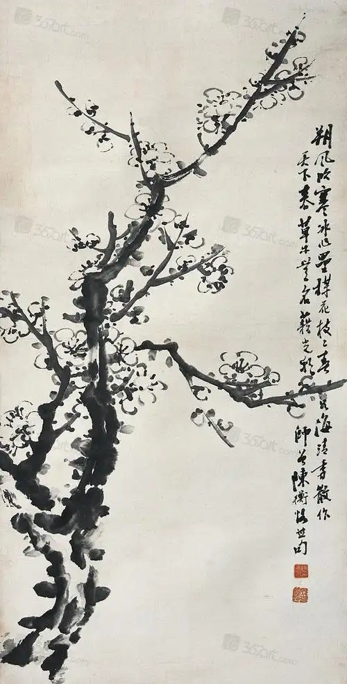 陈师曾花鸟画作品一