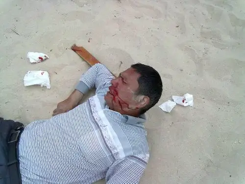 三亚南中国酒店保安打人 场面残忍!