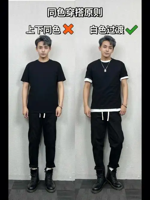 男生最实用的色彩搭配原则