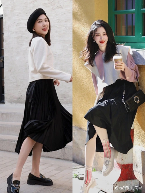 今年秋冬的"乐福鞋",比小白鞋好穿时髦,搭裤子,裙子都美
