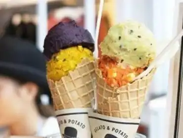 最美星座代表的甜筒,双子座的也太美了吧,根本舍不得吃!