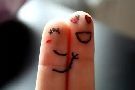 手指小人意境素材_唯美手指小人_可爱图片_精品库