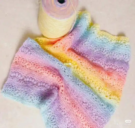 钩针铃兰围巾