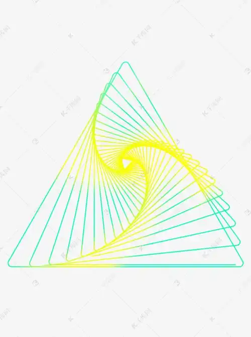 三角形装饰图案