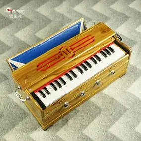 印度风琴harmonium键盘37/42键专业演奏音疗便携瑜伽冥想唱诵乐器