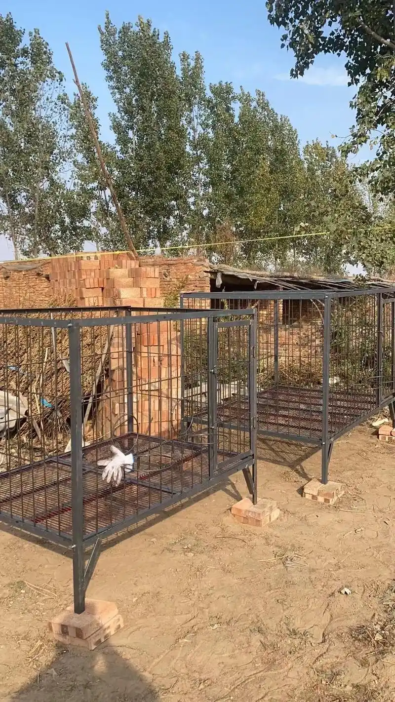 大型钢筋角铁狗笼可拆卸组装 - 抖音