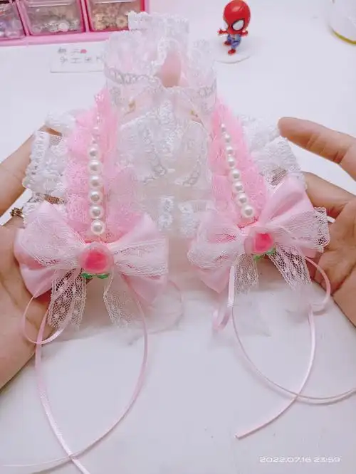 纯手工diy儿童发饰  #小红书自带滤镜