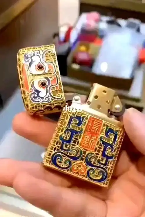 高订纯金打火机