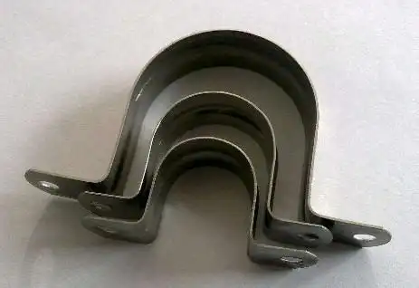 不锈钢 u型卡箍马鞍卡子管夹