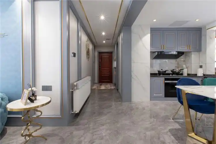 融侨悦府美式轻奢风格装修效果图