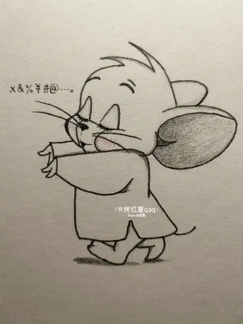 教你画一只可可爱爱梦游鼠