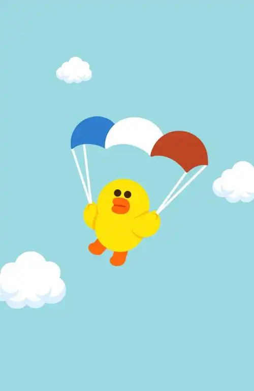 iphone壁纸 line小黄鸭