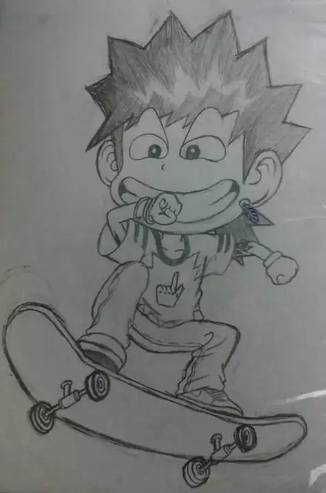 动漫简单铅笔画素描图片大全3.动漫人物素描绘画图片大全4.