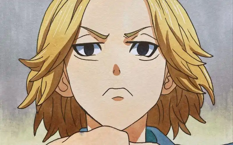 【重生之道东京卍复仇者】佐野万次郎mikey|手绘_哔哩哔哩_bilibili