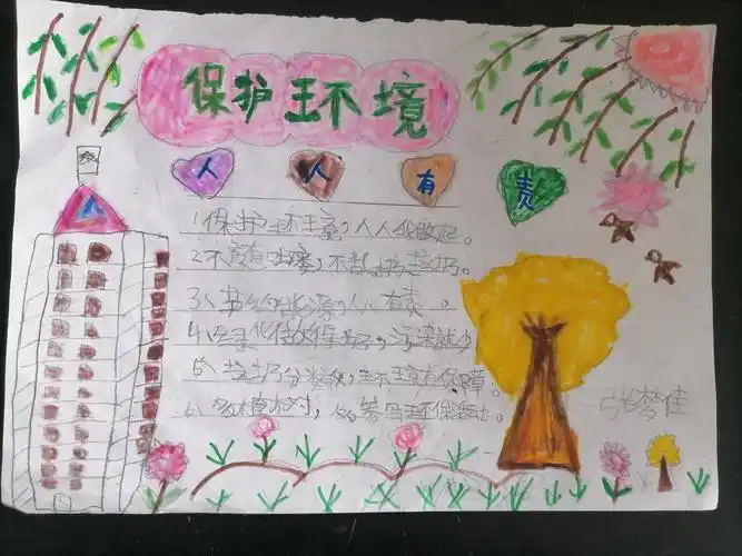 其它 我是环保小卫生手抄报优秀作品展 写美篇