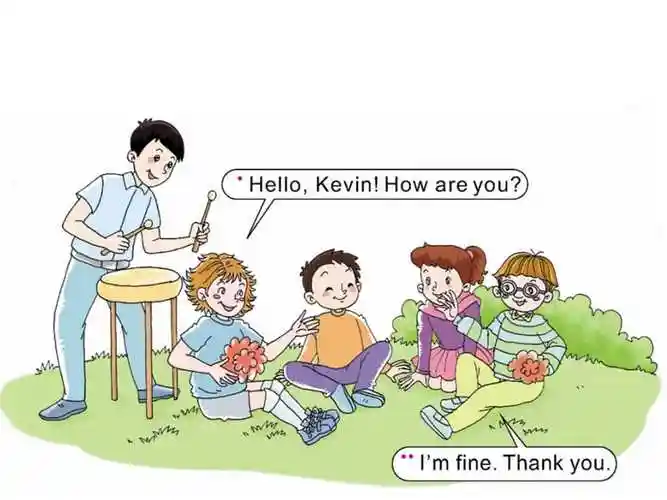 三年级上册英语课件howareyou1陕旅版