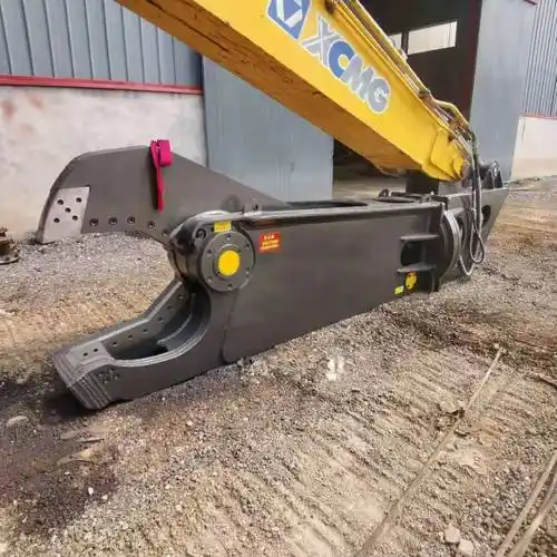 拆解机液压自动旋转拆车剪挖机液压鹰嘴钳传动方式液压最大挖掘深度