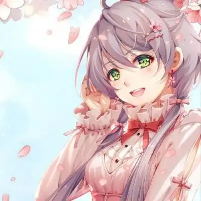 洛天依头像梦幻高清 洛天依qq头像超清图片