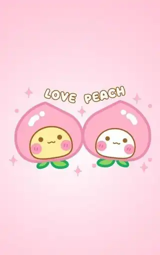 哈咪猫爱桃子卡通图片壁纸