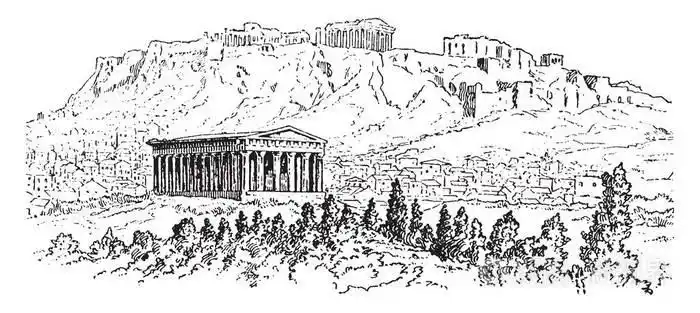 雅典卫城,雅典城,雅典城,包含几座古代建筑的遗骸,通常被称为卫城,没