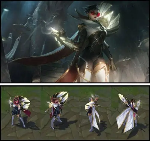 lol光明哨兵第一系列皮肤 vn喜提新t2