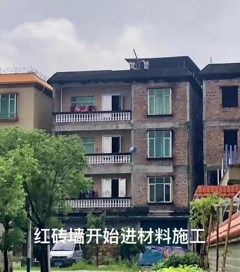 外墙工字格真石漆完工后效果图9191.#上热门 #施工现场实 - 抖音