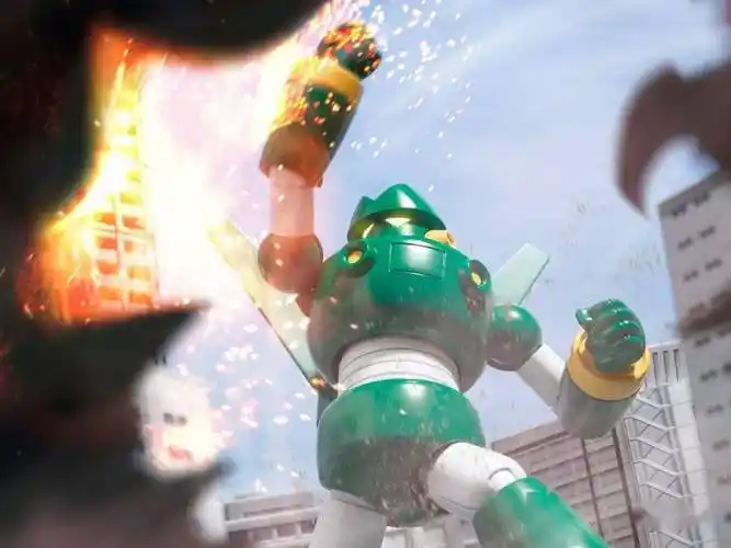 万代食玩smp《蜡笔小新》康达姆机器人,重拳出击!_玩具_cm_产品