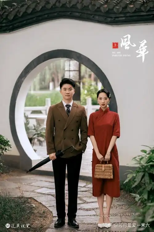 memo迈莫视觉客片特辑园林阁楼民国风婚纱照合辑