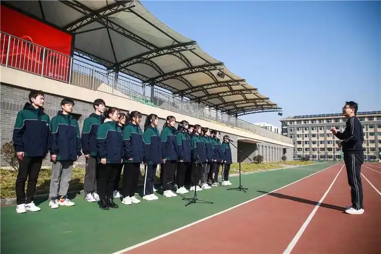 春风十里不如校园有你 合肥四中举行2021年春季开学典礼