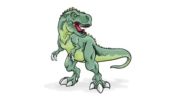 各种各样的卡通恐龙矢量素材eps