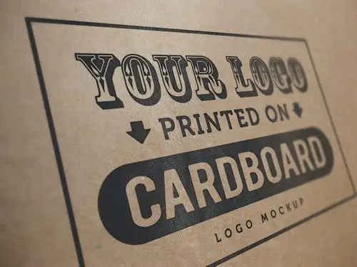 纸箱创意logo展示