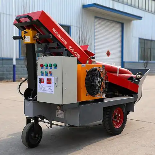 萨奥混凝土浇筑泵设备 二次结构泵厂家地泵浇筑设备厂家