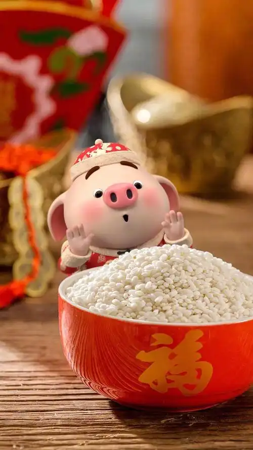 猪年到了猪小屁新年壁纸最新版来啦祝大家心想事成财源滚滚