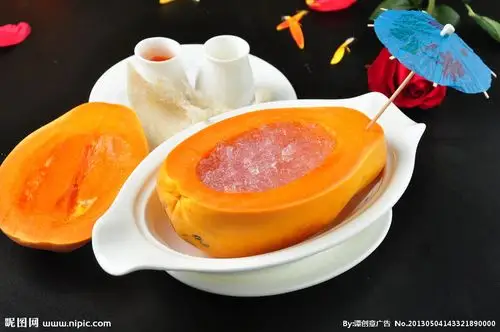 木瓜炖官燕图片