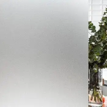 自粘磨砂玻璃贴膜办公室窗户卫生间浴室磨砂贴纸玻璃贴透光不透明加厚