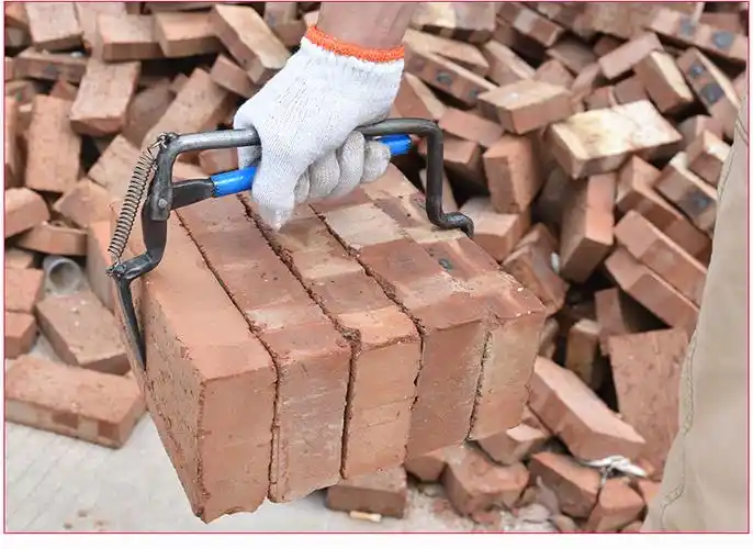 砖夹子加粗搬砖钳红砖头多功能大力可调卡子工地用装砖夹工具神器小号