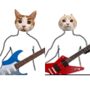 沙雕猫咪乐队表情包_沙雕猫咪乐队表情图片(2)