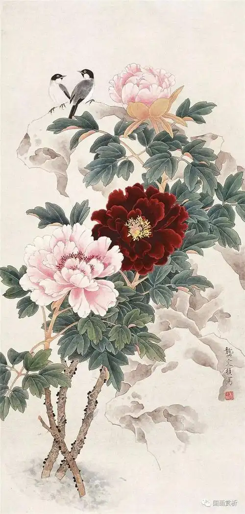 当代工笔花鸟画领军人物龚文桢