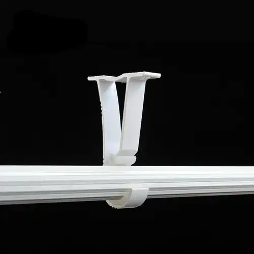 春枝韵加厚罗马杆顶装支架窗帘杆底座托架顶装侧装通用铝合金单双架