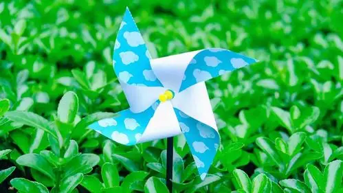 会转的洛宝贝小风车,感受夏去秋来的清凉!