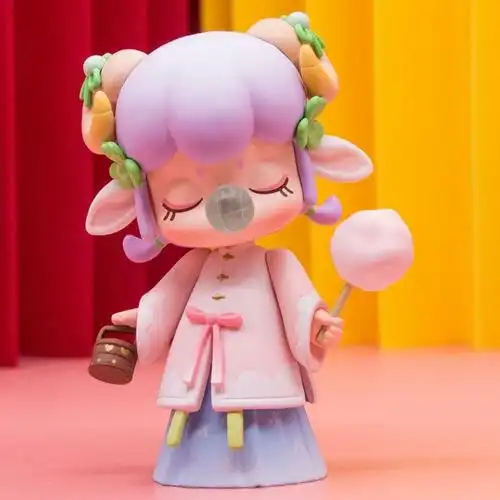 【旗舰直销】泡泡·玛特盲盒十二星座林深不知处生肖若来2020网红新款