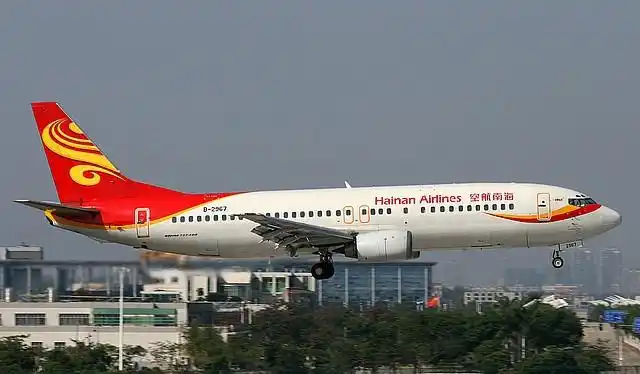 波音737-400,简称b734