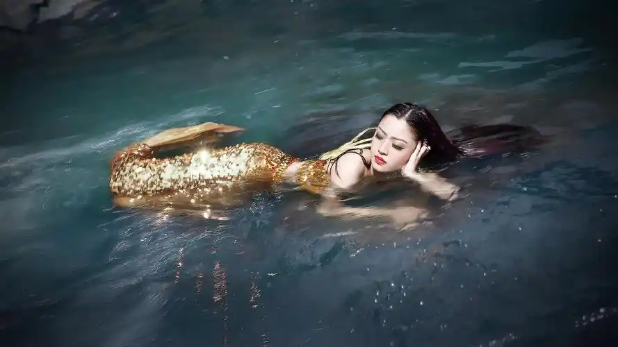 气质唯美的美人鱼,高清图片,电脑桌面-壁纸族