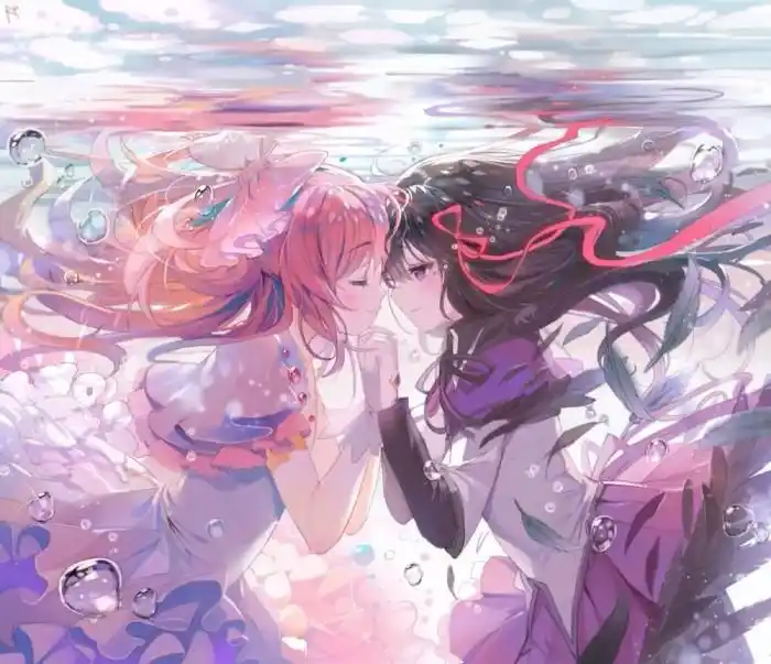 唯美 少女 小清新 温馨 海 治愈 萌 二次元 高清 动漫